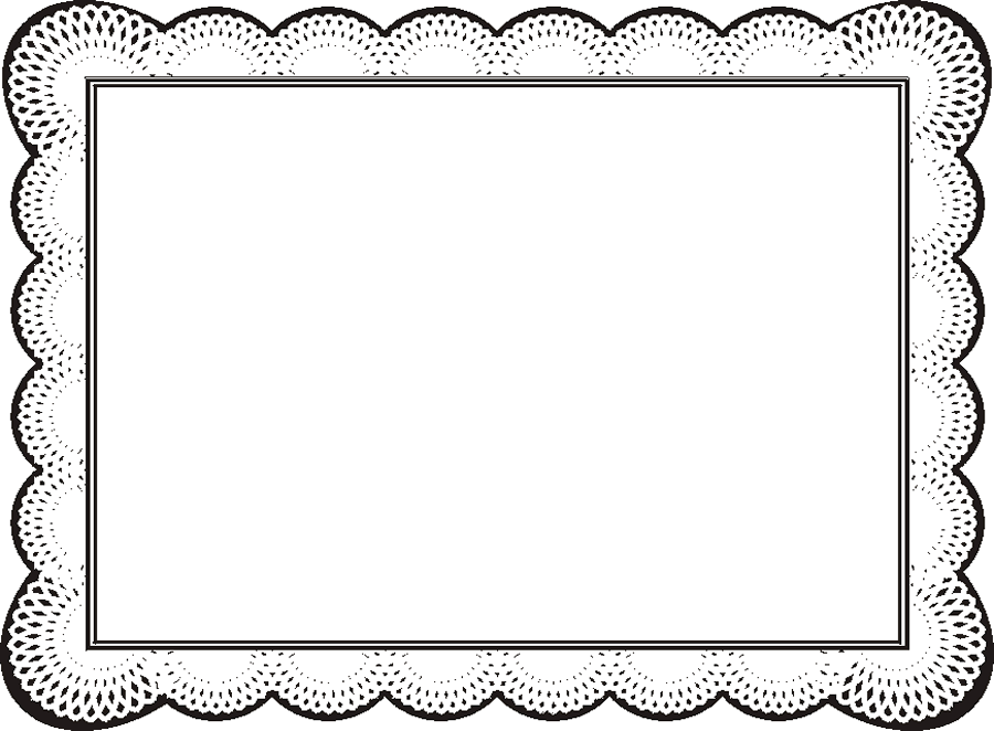 Free Printable Borders Award And Certificate Borders