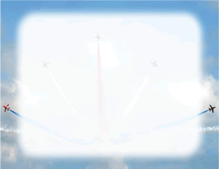 Airplane Show Border