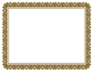 Award Certificate Border 14