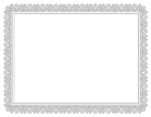 Award Certificate Border 15
