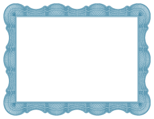 Award Certificate Border 17b