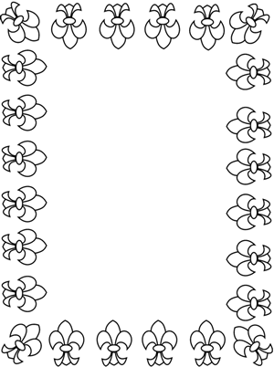 Free Printable Borders - Full Page Designs