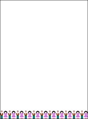 Free Printable Borders - Across The Bottom Designs
