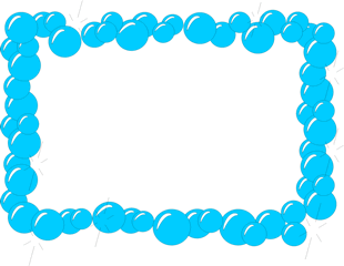 Bubbles Border