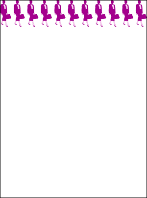 Business Lady Border