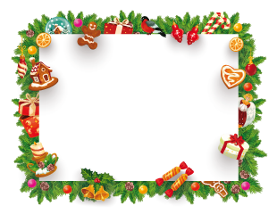 Christmas Goodies Border