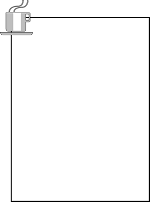 Coffee Cup Border