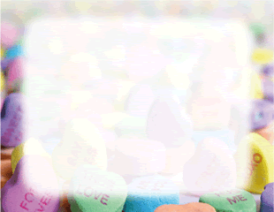 Conversation Hearts Border