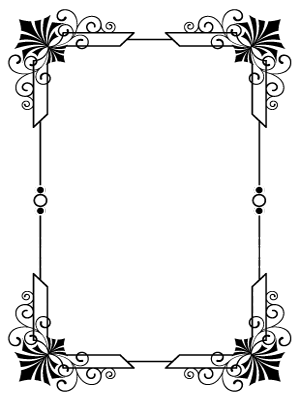 free fancy page borders