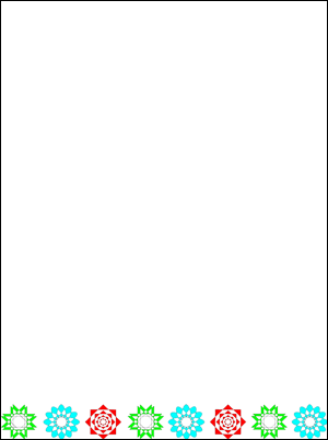 Free Printable Borders - Across The Bottom Designs
