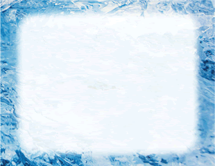 Icy Blue Border