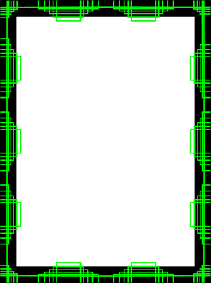 Line Designs Border