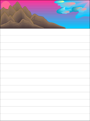 Notepad Border