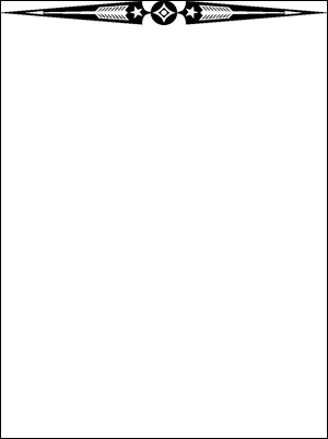 Ornamental Bar #3 Border