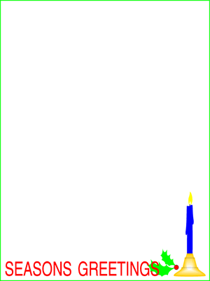 Seasons Greetings Border