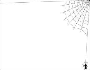 Spider Web Border