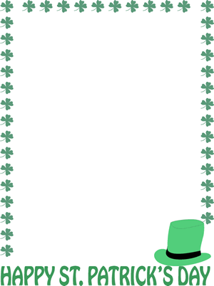St. Patrick's Day Border