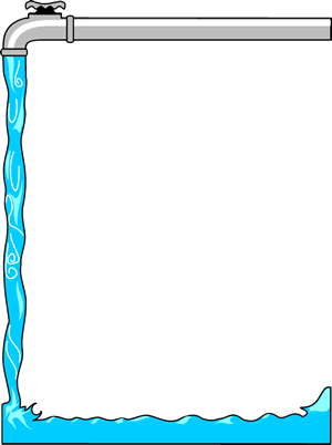 Water Spigot Border