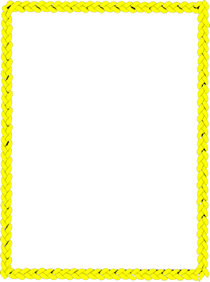 Yellow Weave Border