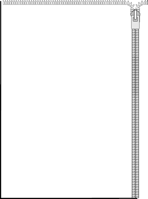 Zipper Border