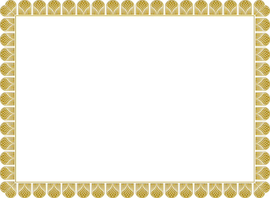 Award Certificate Border Template